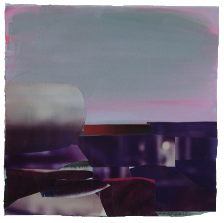 Zonsondergang aan Zee 2012   28 x 29 cm. -  collection Triodos Bank